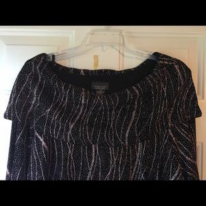 Black and pink dress for social events. Size 20